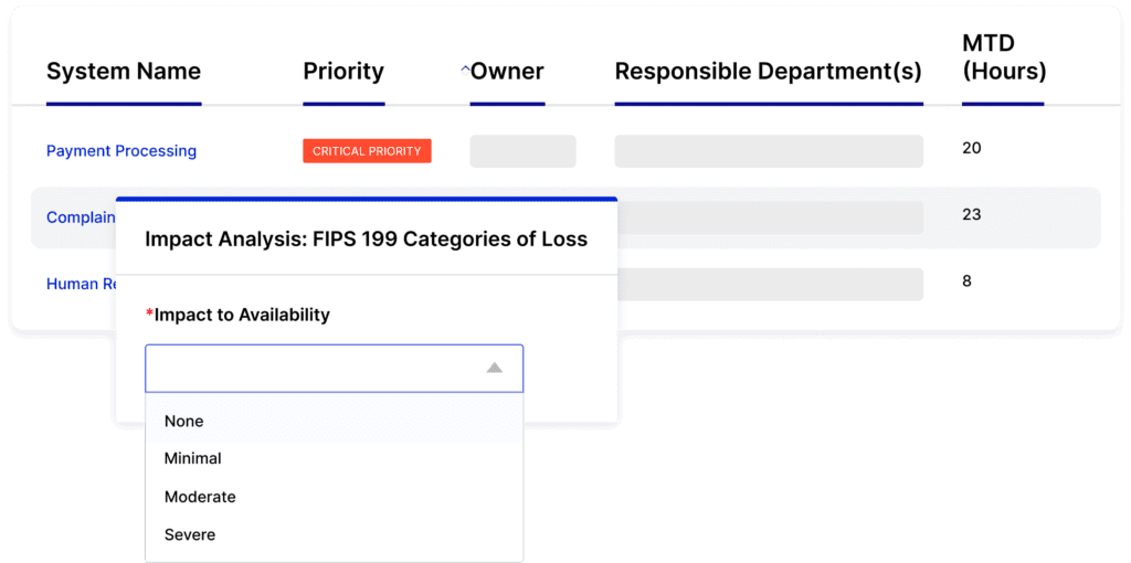 Effectively Identify, Assess, and Track Critical Sites and Systems