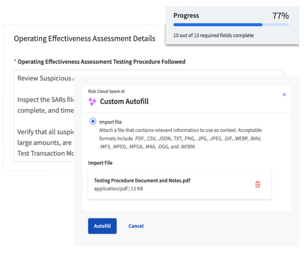 Scale Risk and Control Self-Assessments (RCSAs) with Unlimited End Users